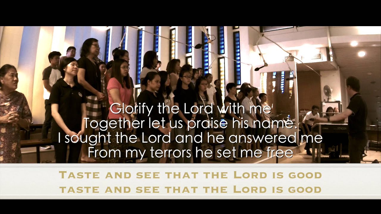 4th sunday of lent year c readings Psalm 33 Taste and See That The Lord is Good OCDC OLPS