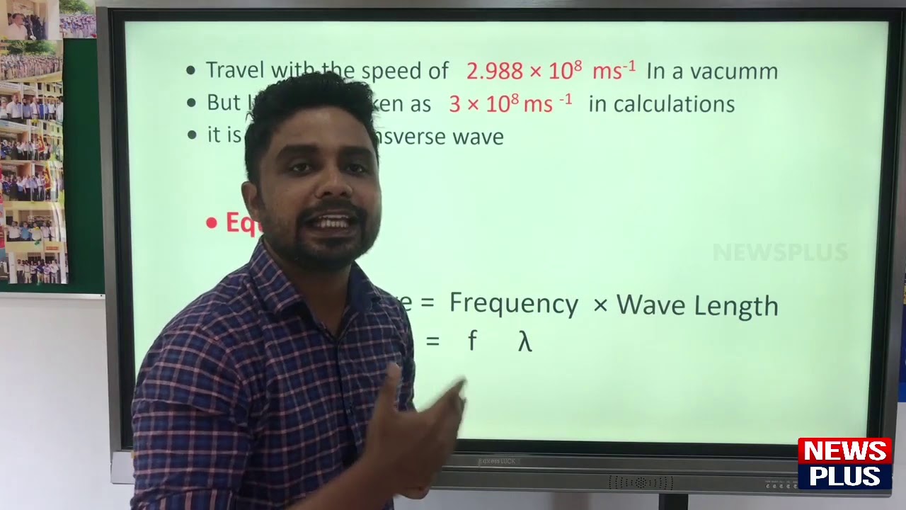 Waves And Their Applications -Grade 11 - English Medium Srilankan Government Syllabus - Class - 02