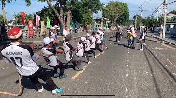 Kéo co Nam nữ Đẩy Gậy || Đại hội TDTT huyện Sơn Hoà 2022