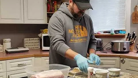 Homemade Canadian back bacon EQ cure