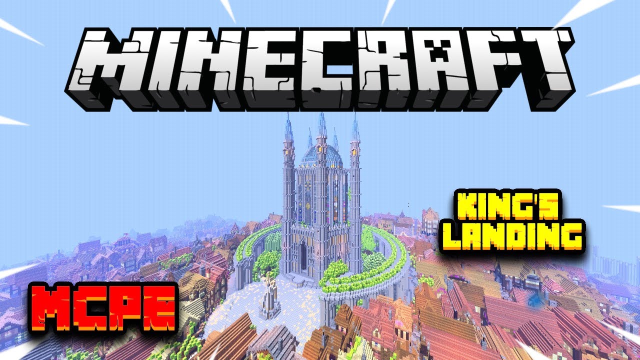 GAME OF THRONES: KING’S LANDING MAP - MAPA DE JAVA PARA BEDROCK || MCPE ...
