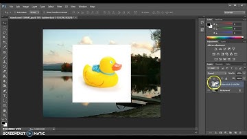 Photoshop- Placing 2 files together & Smart Objects