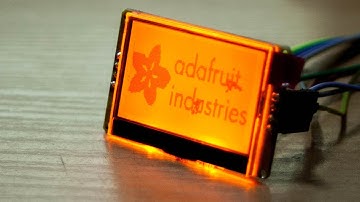 Графический LCD экран 128x64 на контроллере ST7567