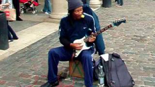 RICHARD BLUES GOOD  GUITARIST IN COVENT GARDEN LONDON BUSKING chords