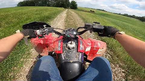 Woods Riding Part 1 - Polaris Predator 500