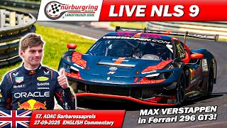 Download Lagu 🔴 LIVE: NÜRBURGRING Race 9 | 🇬🇧 | Max Verstappen in Ferrari GT3! Nürburgring Endurance Series 2025 MP3 Download Lagu 🔴 LIVE: NÜRBURGRING Race 9 | 🇬🇧 | Max Verstappen in Ferrari GT3! Nürburgring Endurance Series 2025 MP3