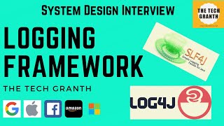 System Design Logging Framework |  Implementing Logger | System Design Interview Low Level| logging