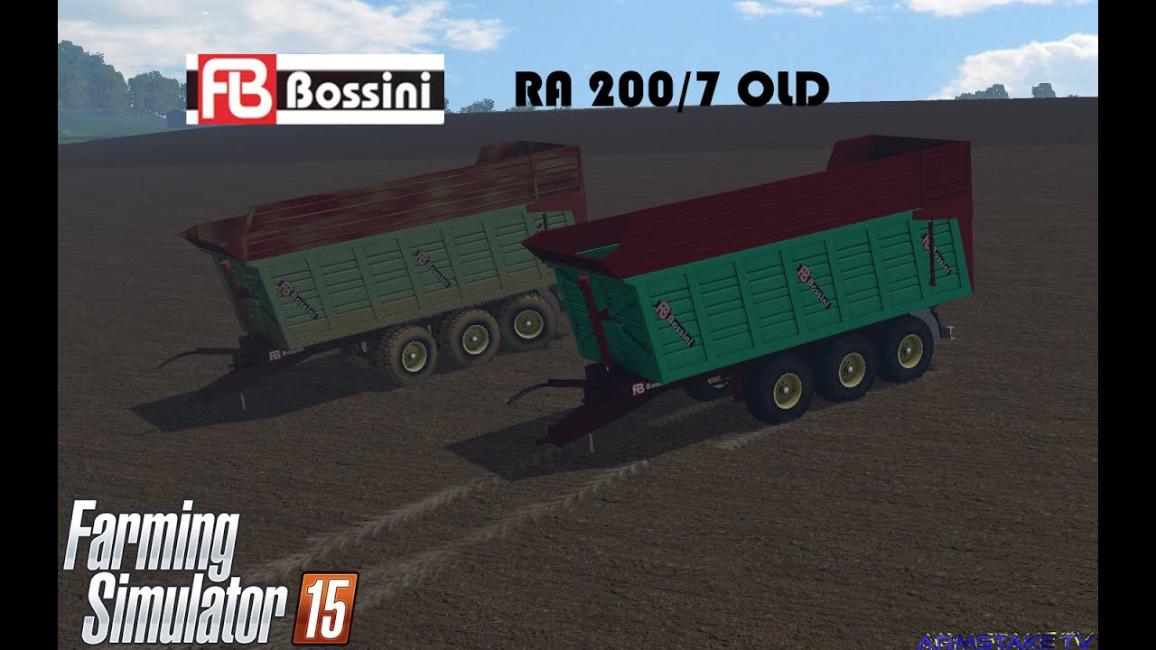 Farming Simulator 15 | MOD REVIEW | Bossini RA 200/7 OLD | ArmstakeTv ...