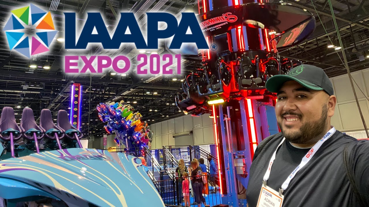 Visiting The World's Greatest Theme Park Convention! IAAPA Expo 2021 Orlando! Insane New Rides!