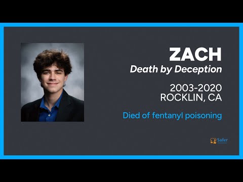 Death By Deception: Losing Zach to Fentanyl Poisoning