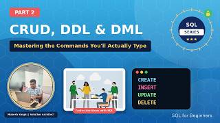 SQL CRUD Operations Explained: DDL vs DML Commands | SQL for Beginners