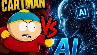 Eric Cartman fighting with AI