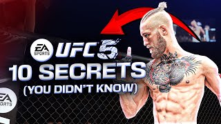10 Secret Tricks/Tips On UFC 5