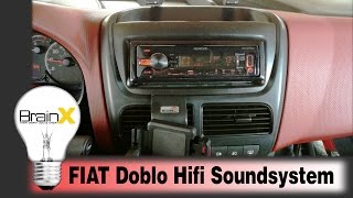Autoradio Einbauen 1 Din Iso Fiat Doblo Maxi 263 15 Youtube