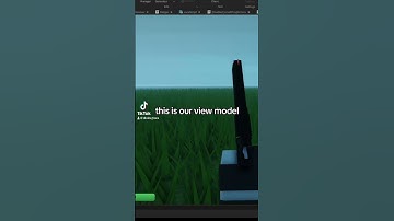 Our viewmodel has been made…more to come #roblox #robloxdev #robloxdeveloper
