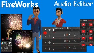 Two Fantastic Android Application Advance Audio Editor & Firework, wishes Effect video tools|| screenshot 2