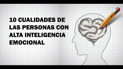 ¿Cuáles son las 10 características de la inteligencia emocional?