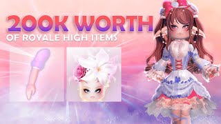 GETTING *200K DIAMONDS* WORTH OF ITEMS IN 3 TRADES..?! ROYALE HIGH SUCCESSFUL TRADES..!! #34