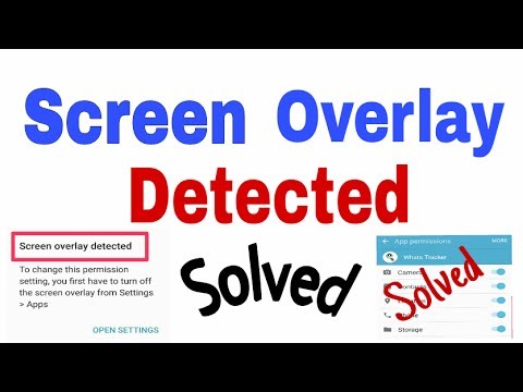 100 % Solved Turn Off Screen Overlay Detected | Moto X Play | Any Android Marshmallow