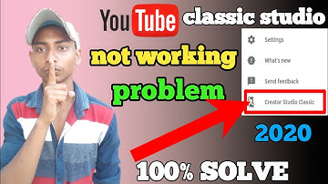 YouTube Classic Studio not showing | how to open Classic YouTube studio in Android | classic Studio