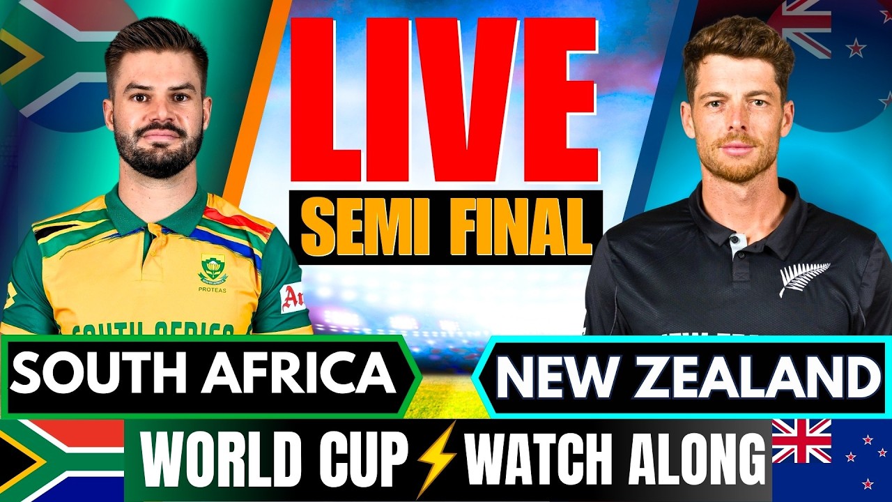 T20 World Cup: South Africa vs New Zealand Semi Final, Live match score & Commentary | SA VS NZ Live
