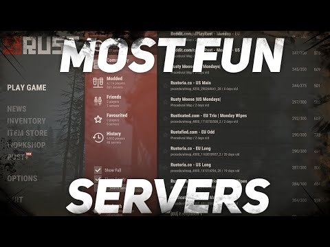 Video: Hvordan favoritter jeg en server på rust?