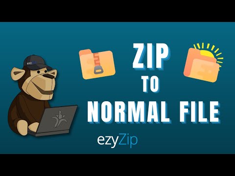 Как конвертировать ZIP-файл в обычный файл (простое руководство)