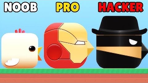 NOOB VS PRO VS HACKER STACKY BIRD
