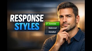 Control AI chatbot reply length: concise, balanced, or detailed