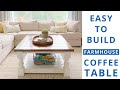 Square Farmhouse Coffee Table