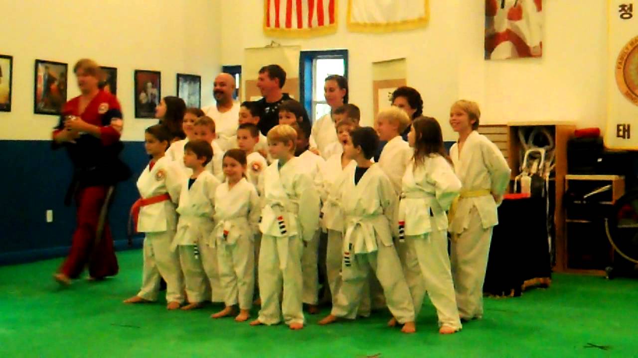 Rank testing December 22nd, 2012. Family Martial Arts Center Mount