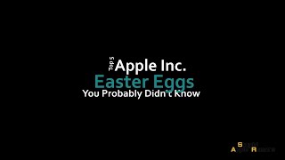 Celebrity Top 6 Apple Easter Eggs You Probably Didn't Know Profile