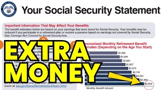 Get More Money Than What Your Social Security Statement Shows