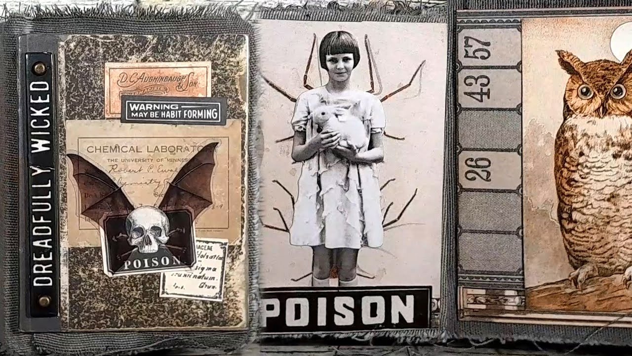 Tim Holtz Idea-ology Halloween Mini Book