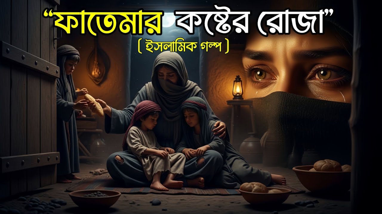 “নবীজির কন্যা ফাতেমা রাঃ ৩ দিন না খেয়ে রোজা রাখলেন – শুনে চোখের পানি থামানো যাবে না!”Islamic story