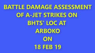 VIDEO: NAF Jet Shells Rockets on Terrorìsts Camp in Arboko