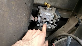 semi trailer air brake valve troubleshooting and replacement