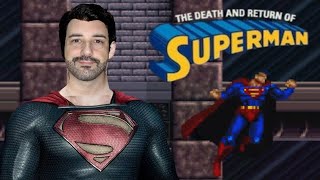 The Death And Return Of Superman Super Nintendo Até Zerar