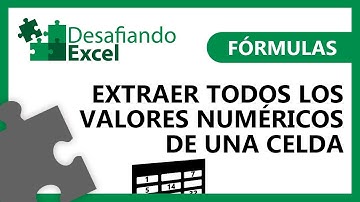EXTRAER NÚMEROS de una celda | Fórmulas de Excel #2