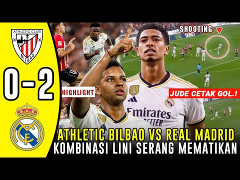 MENANG TELAK❗Real Madrid Vs Bilbao 2-0 😁 Bellingham Gol ⚪️ Berita Madrid