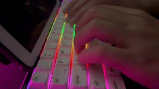 ASMR | Keychron K6| Typing Relaxing, Sleeping, Focusing