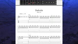 blink-182 - Darkside Guitar Cover Tutorial