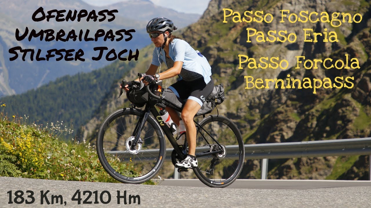 7 Alpenpässe, ein Rennrad, ein Tag: zwischen der Schweiz und Italien bis zum Stilfser Joch