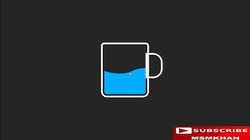 Full Cup Of Water Animation _ HTML & CSS