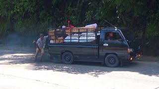 L300 Muatan Berat Gagal Di Percobaan Pertama Di Tanjakan Sitinjau Lauik