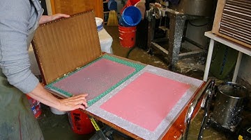 Couching & Transferring Thin Sheets