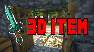 Minecraft: 3D Item Mod Review