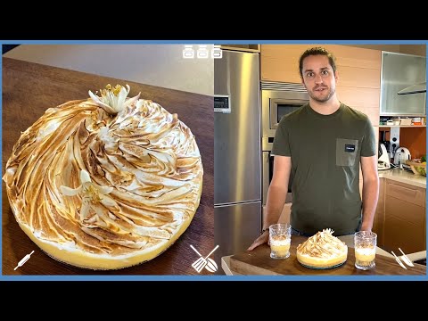 Com fer un pastís de llimona amb merenga?