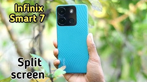 How To Enable Split Screen In Infinix Smart 7, Dual Screen Create In Infinix Smart 7,  Split Screen