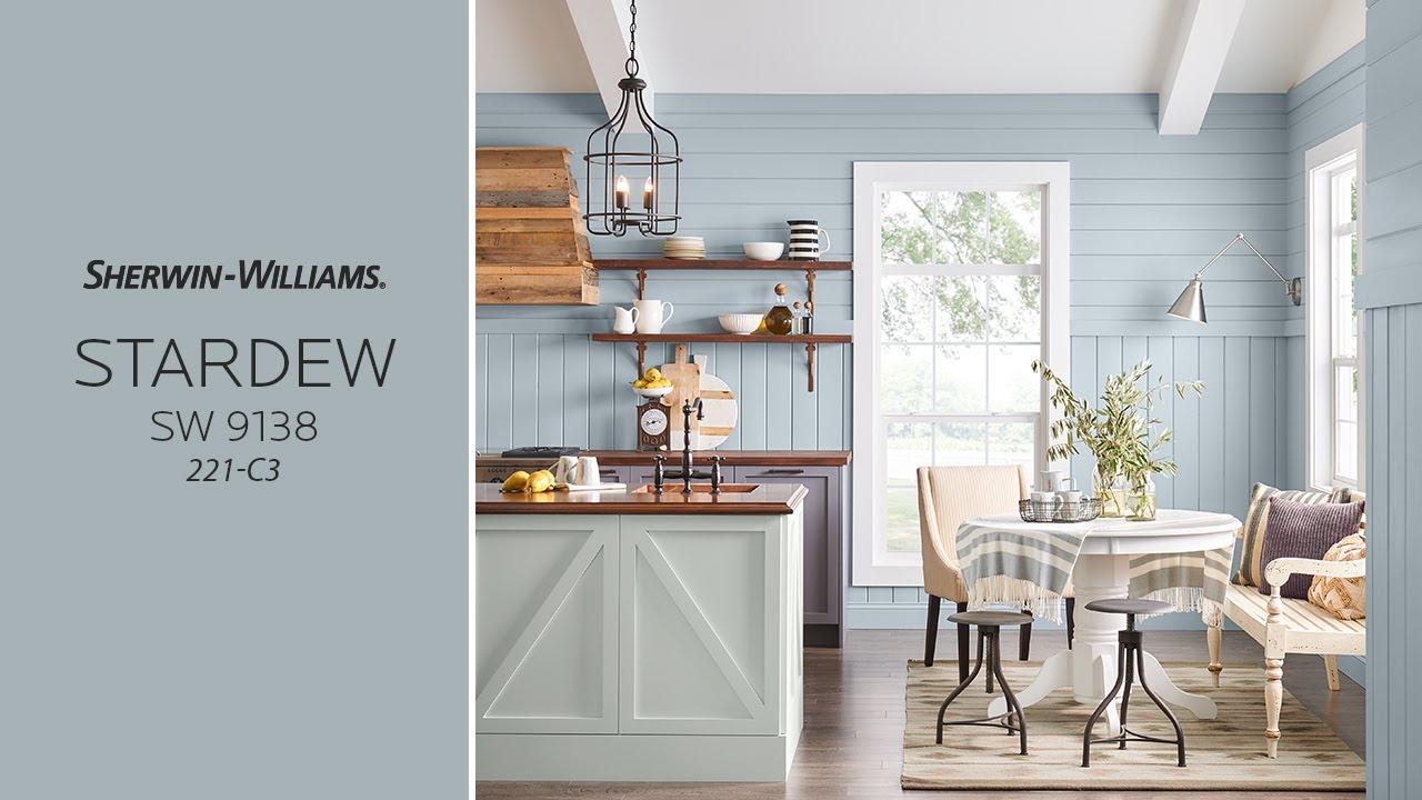 August 2017 Color Of The Month Stardew Sherwin Williams YouTube